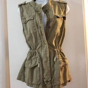 Olive Utility Vest